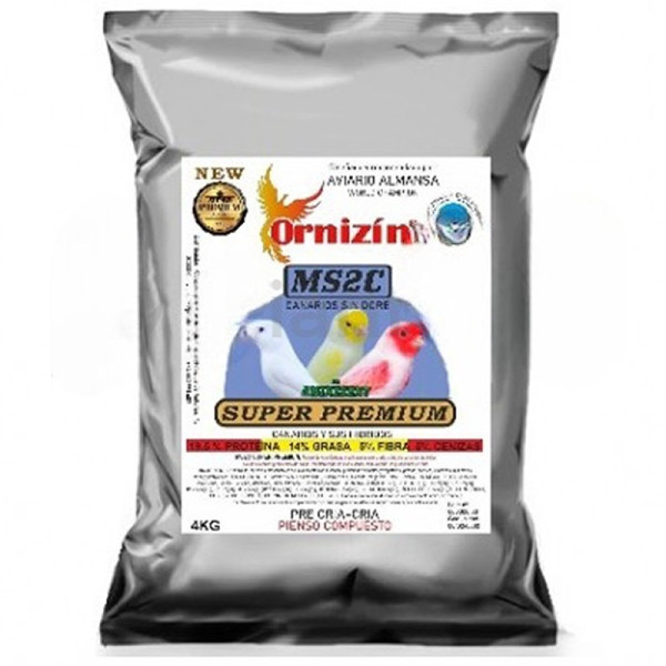 Pienso MS2C Ornizin Canarios sin doré Canary food