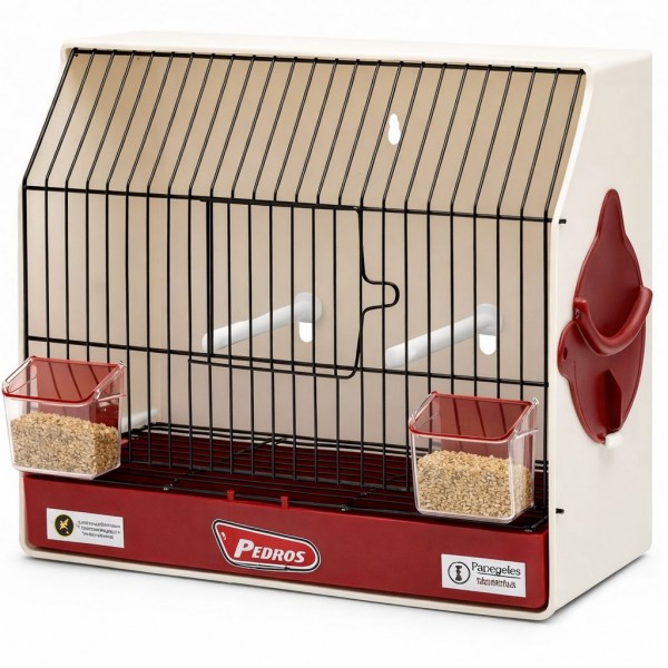 Jaula concurso Pedros negra Breeding cages and exhibition