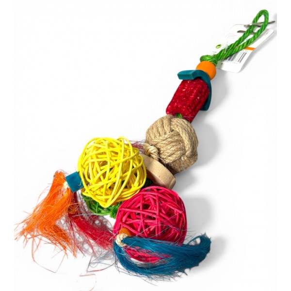 Juguete periquito twinkie colores 12 cm Juguetes para aves