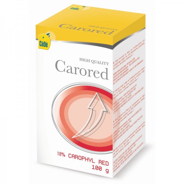 CéDé Carored 100grs (para canarios con factor rojo) Colorante aves