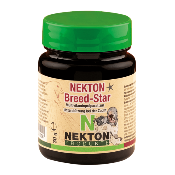 NEKTON Breed-Star 30 g – Suplemento Alimenticio para la Cría y Reproducción de Aves Nekton