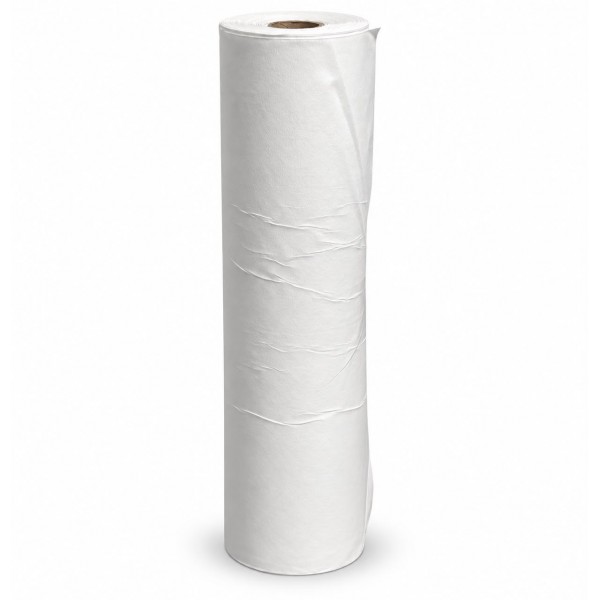 Rollo de papel blanco liso 40 cm Dival Hoyo Higiene de jaulas