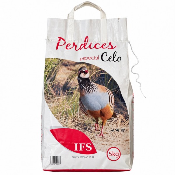 Pienso para perdices reclamo o celo IFS Bolsa de 5 kgs Comida para perdices