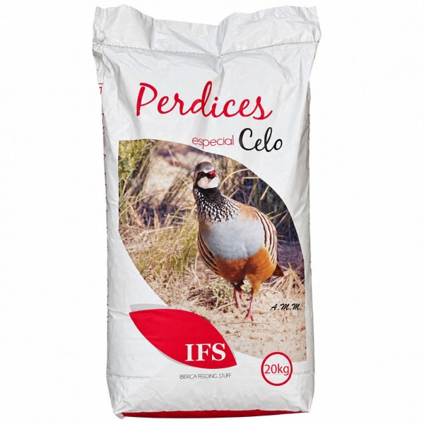 Pienso para perdices reclamo o celo IFS Saco de 20 kgs Comida para perdices