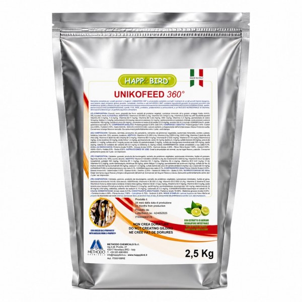 Unikofeed 360 (Perlas blancas para la ceba) Canary food