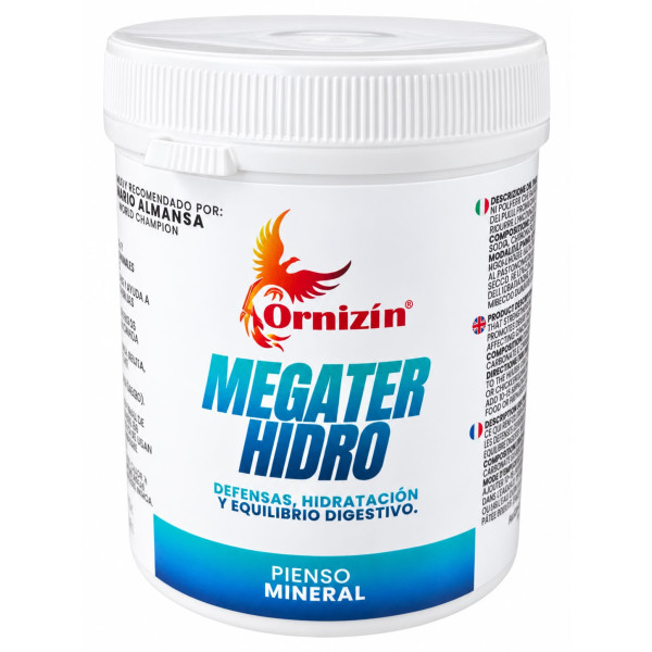 Megater Hidro Ornizín – Hidratación y equilibrio digestivo | 125 g Ornizin