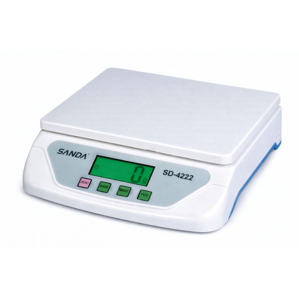Bascula electrónica de precisión de 1 gr a 30 kg (SD-4222) 