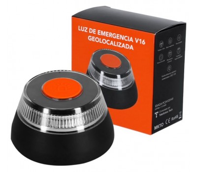 Baliza V16 Geolocalizada Homologada DGT con Conectividad IoT y Datos Incluidos hasta 2038 Baliza V16 Geolocalizada Homologada DGT con Conectividad IoT y Datos Incluidos hasta 2038