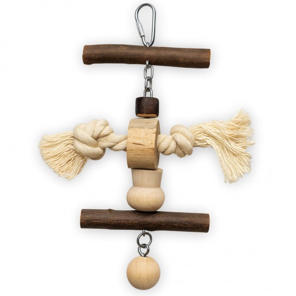 Juguete Natural Living cascabel/cuerda 20 cm Bird Toys