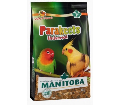 Manitoba Mixtura Agapornis Parakeets universal 3 kg