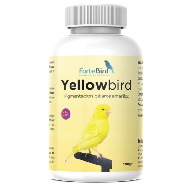 Yellowbird - Pigmentación para canarios amarillos Colorante aves