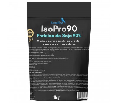 Fortebird IsoPro 90 1 kg– Proteína de Soja 90%