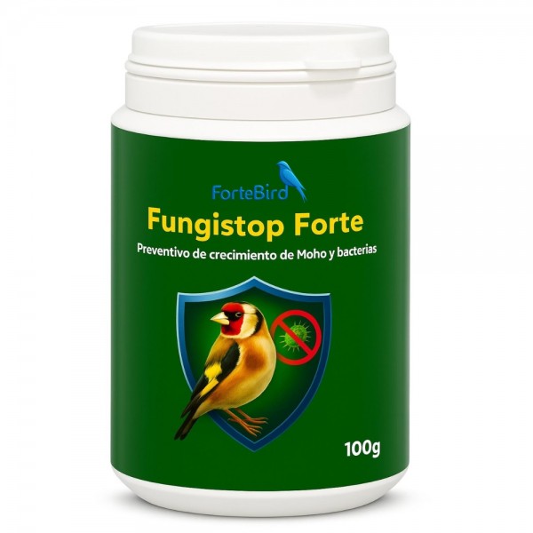 Fungistop Forte 100 grs | Para el tratamiento de todas las semillas y mezclas de granos contra el moho ForteBird