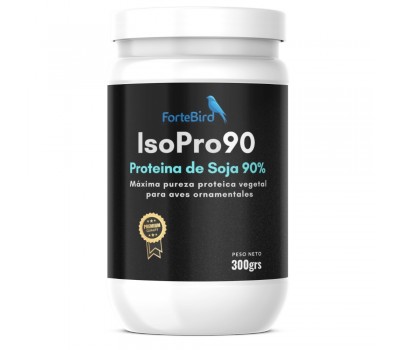 Fortebird IsoPro 90 300 grs– Proteína de Soja 90%
