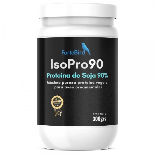 Fortebird IsoPro 90 300 grs– Proteína de Soja 90%