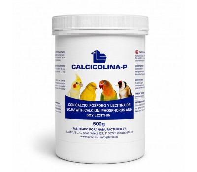 Latac Calcicolina-P (Aporte nutricional rico en calcio, fósforo y lecitina de soja)