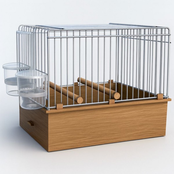 Jaula de canto con rejilla 2GR Art. 020 Breeding cages and exhibition
