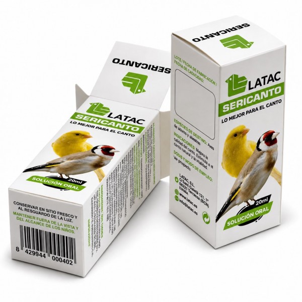Sericanto - Estimulador del canto 20 ML Latac