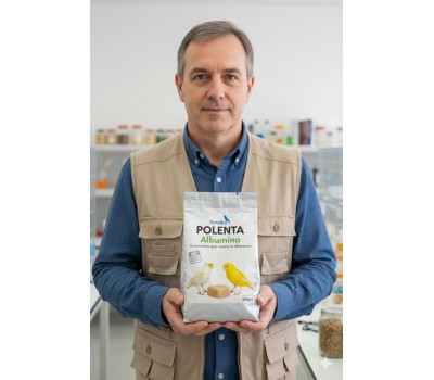 Polenta con Albumina Fortebird para aves 500 grs