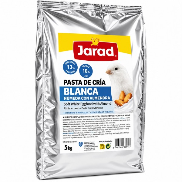 Jarad pasta de cría blanca húmeda  Pastas Mórbida