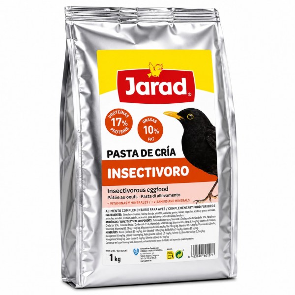 Jarad pasta de cria para insectivoros Pastas Mórbida