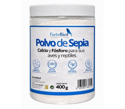 Polvo de Sepia | Fuente natural de Calcio y Fósforo para sus aves