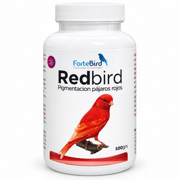 RedBird | Pigmentación pájaros rojos Bird coloring
