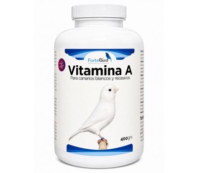 Vitamina A de Fortebird 400 grs | Para Canarios blancos y recesivos