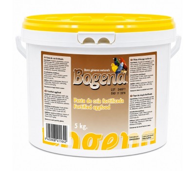 Bogena pasta de cria fortificada