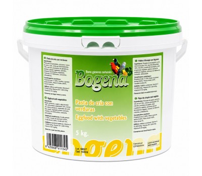 Bogena pasta de cría con verduras