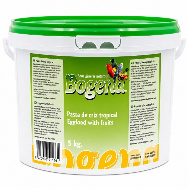 Bogena pasta de cría tropical Morbid breeding stock