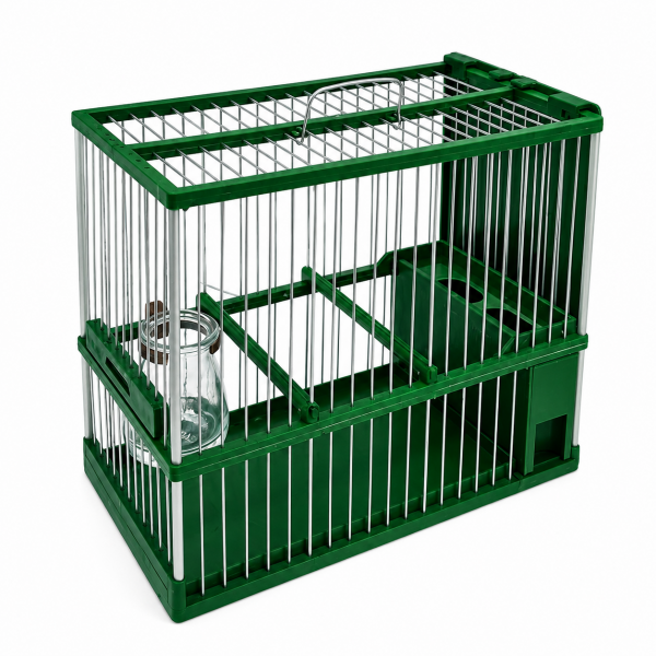 Conjunto C-2 Verde Silvestrismo cages and accessories