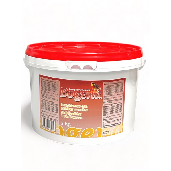 Pasta Bogena insectívoro con gambas y enebro Morbid breeding stock Pasta Bogena insectívoro con gambas y enebro Morbid breeding stock