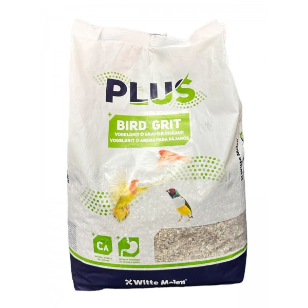 Mixed birdgrit witte mollen Grit y cales