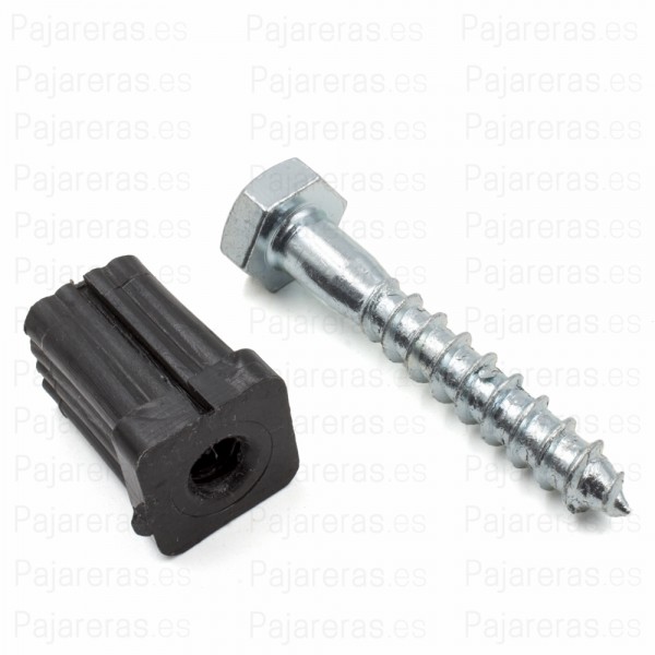 Tapón y tornillo rosca para techo voladero Tapón y tornillo rosca para techo voladero