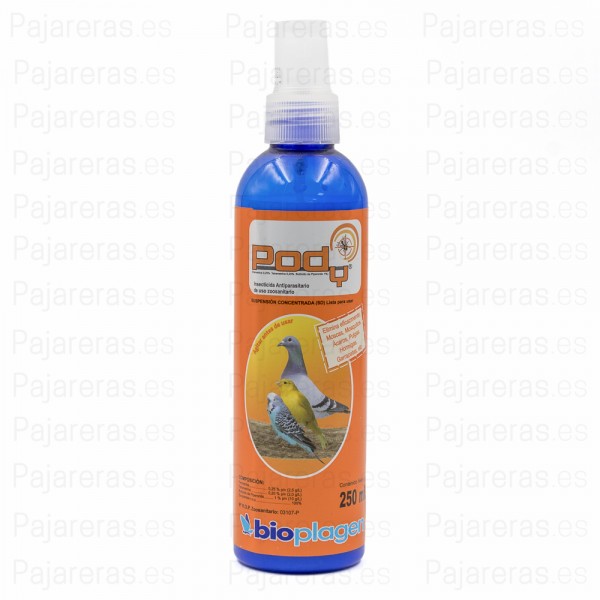 Pody Aves Insecticida acaros rojos Insecticida