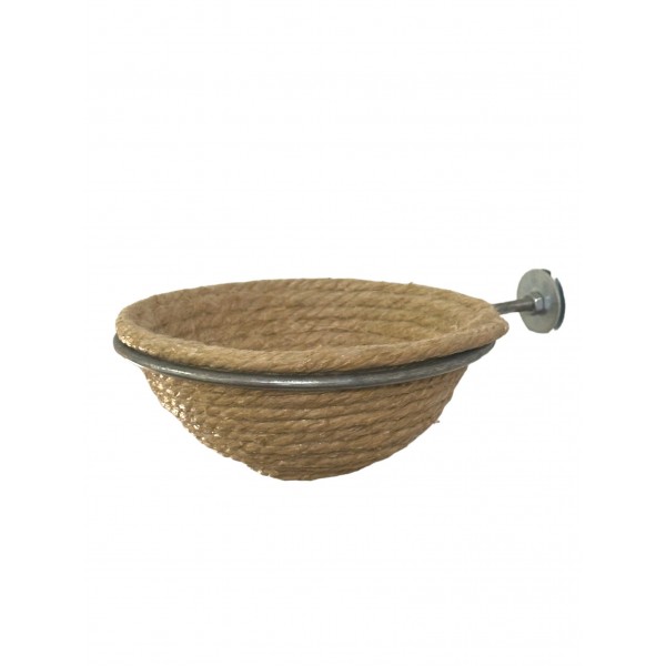 Nido cañamo super diámetro 11 cm con aro Nests and accessories for the nest Nido cañamo super diámetro 11 cm con aro Nests and accessories for the nest