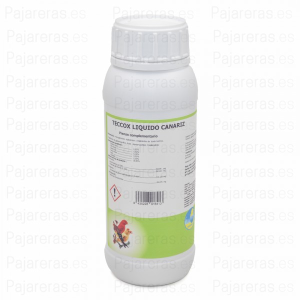 Teccox 250 ml |anticoccidiosico y antibacteriano Canariz