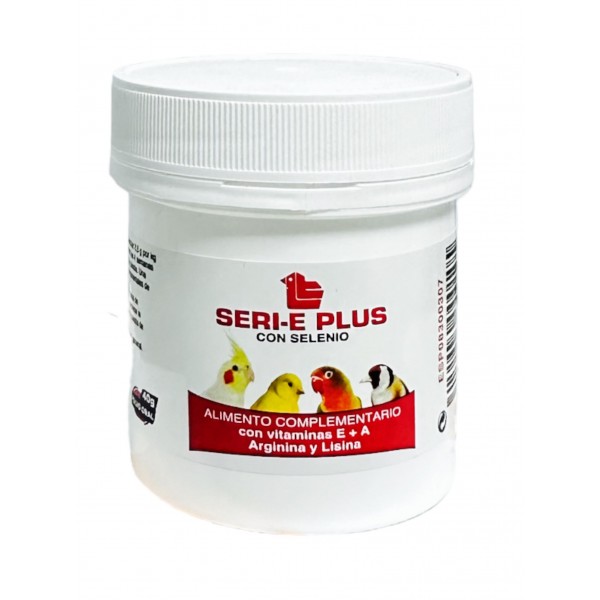 Latac Seri E Plus 40 gr (Combinación de vitamina E y Selenio especialmente indicado para la cría) Latac Latac Seri E Plus 40 gr (Combinación de vitamina E y Selenio especialmente indicado para la cría) Latac