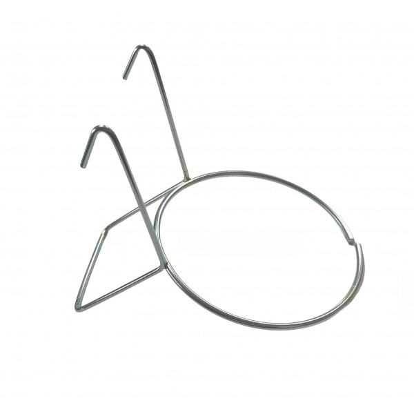 Portanido italia en hierro zincado (8 cm) Nidos y accesorios para el nido