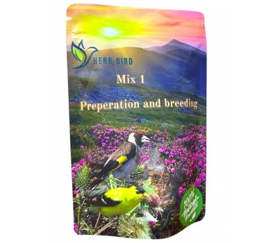 Nature Herb Bird Mix 1 – Fórmula Natural para la Preparación y Reproducción de Aves
