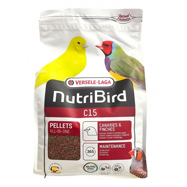 Alimento para canarios y exóticos NutriBird C15 3Kg Alimento para canarios y exóticos NutriBird C15 3Kg