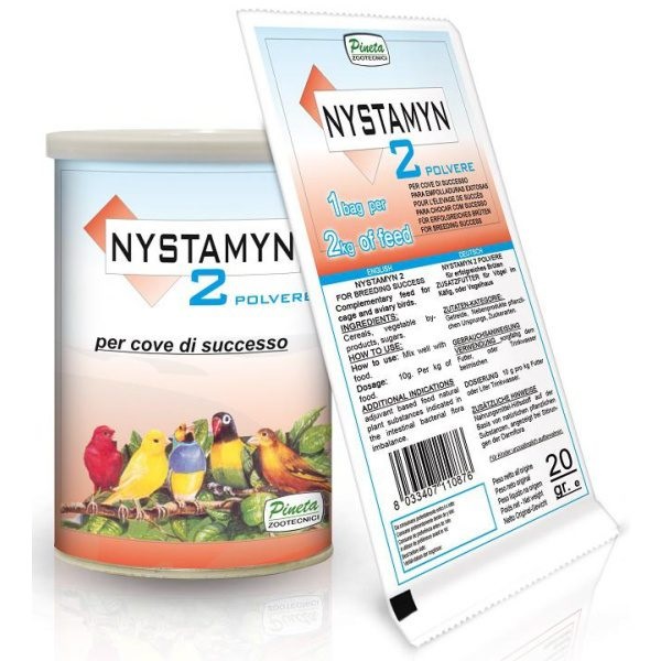 Nystamin 2 Pineta 250 gr (Combate bacterias y hongos) Vitaminas -  Suplementos