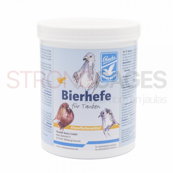 Backs Bierhefe 800 gr (levadura de cerveza enriquecida con vitaminas y aminoácidos) Complementos proteicos Backs Bierhefe 800 gr (levadura de cerveza enriquecida con vitaminas y aminoácidos) Complementos proteicos