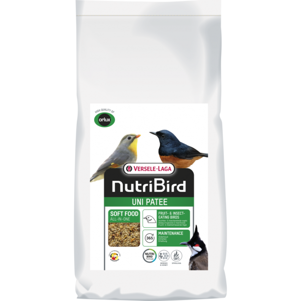 Nutribird Uni Patee (Alimento para pájaros frugívoros e insectívoros) Comida insectivoros y frugivoros