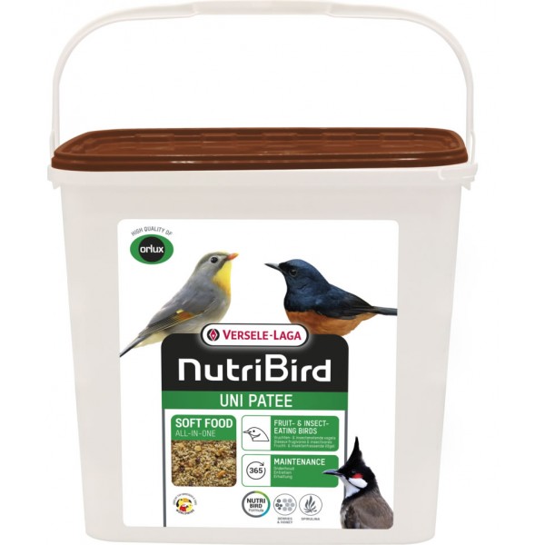 Pienso para pájaros insectívoros y frugívoros 10 kg. NUTRIBIRD F16 VERSELE  LAGA