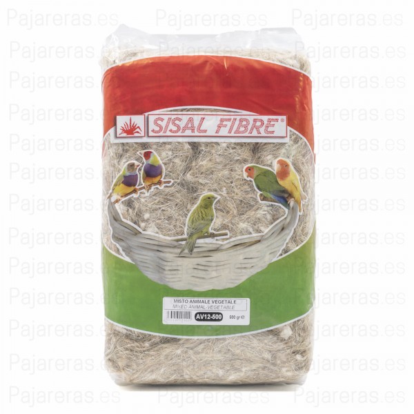 Animales vegetales 500 gr Nests and accessories for the nest