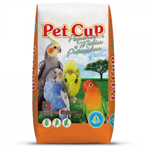 Mixtura premium agapornis pet cup 20 kg Food for agapornis and nymphs