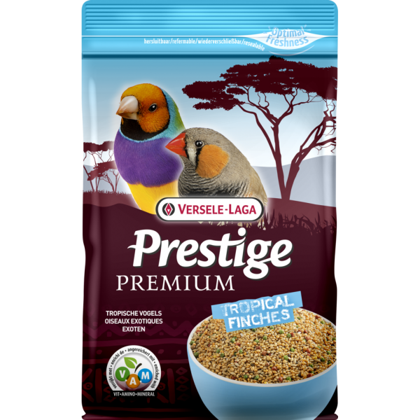Prestige Tropical Finches Comida Para Pájaros Exóticos Food for exotic birds Prestige Tropical Finches Comida Para Pájaros Exóticos Food for exotic birds