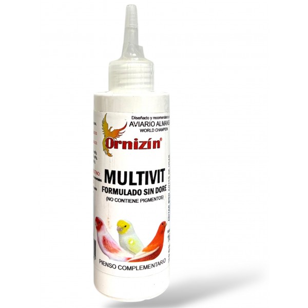 Ornizin Multivitamin sin dore 160 ml Ornizin Ornizin Multivitamin sin dore 160 ml Ornizin